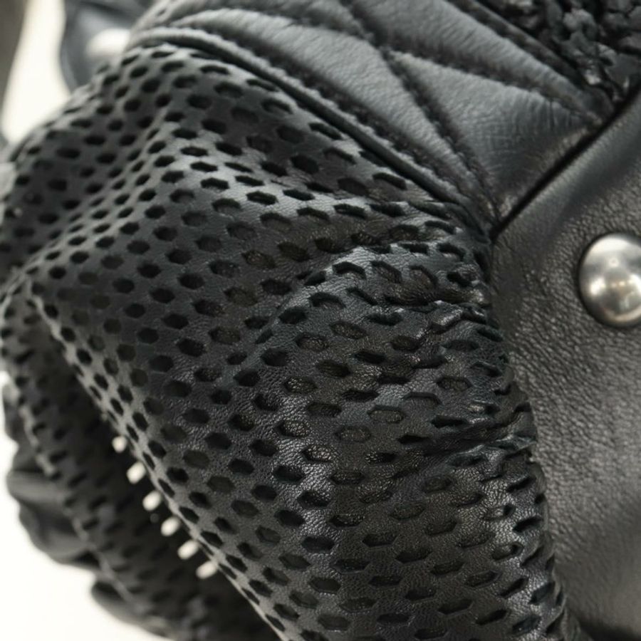 【日本直送】Miu Miu 手提包 皮革 兩用 黑色 銀色 正品 BA13790V-9