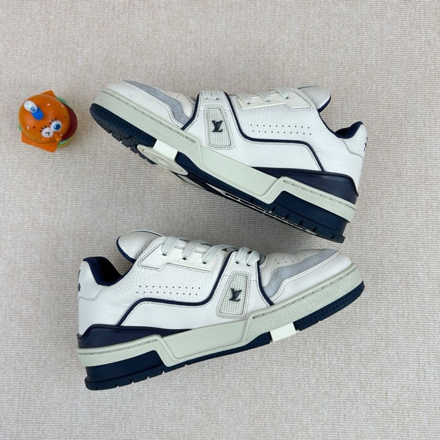 Louis Vuitton 路易威登Trainer海軍藍板鞋 尺碼:36 碼-3