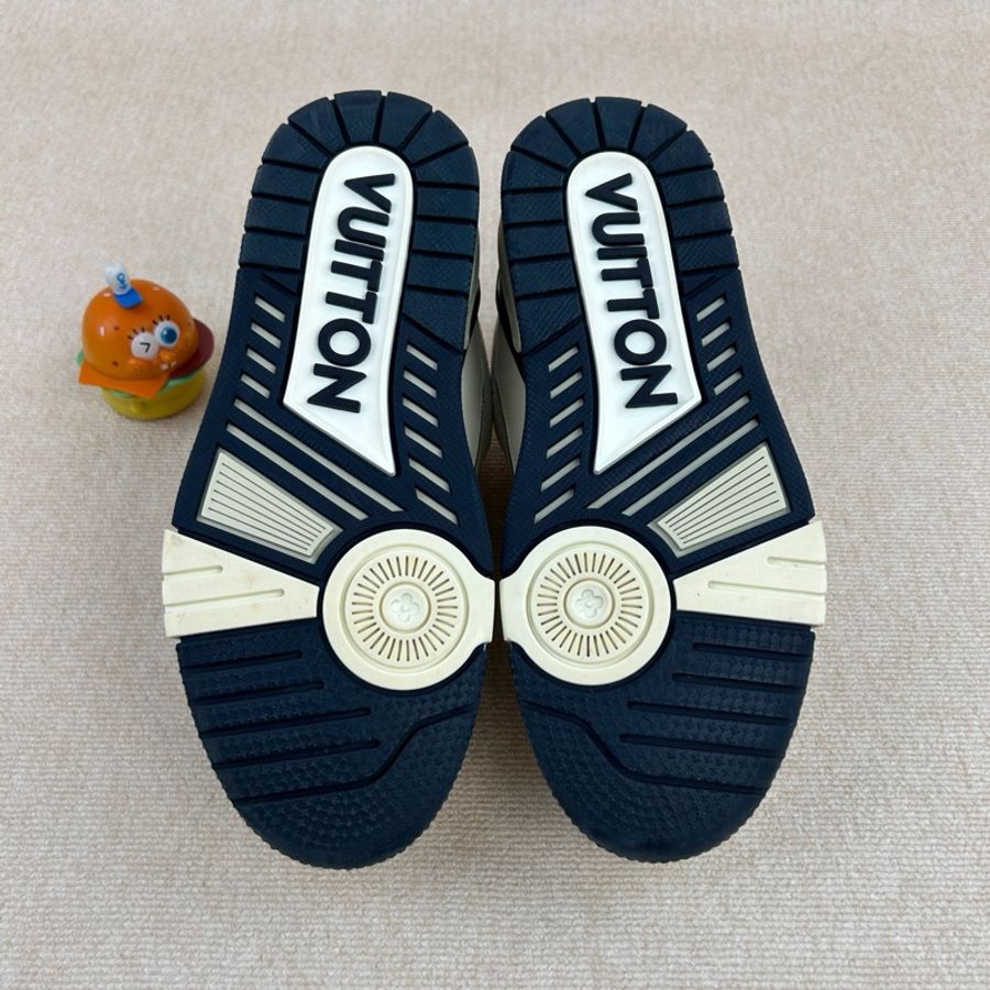 Louis Vuitton 路易威登Trainer海軍藍板鞋 尺碼:36 碼-5