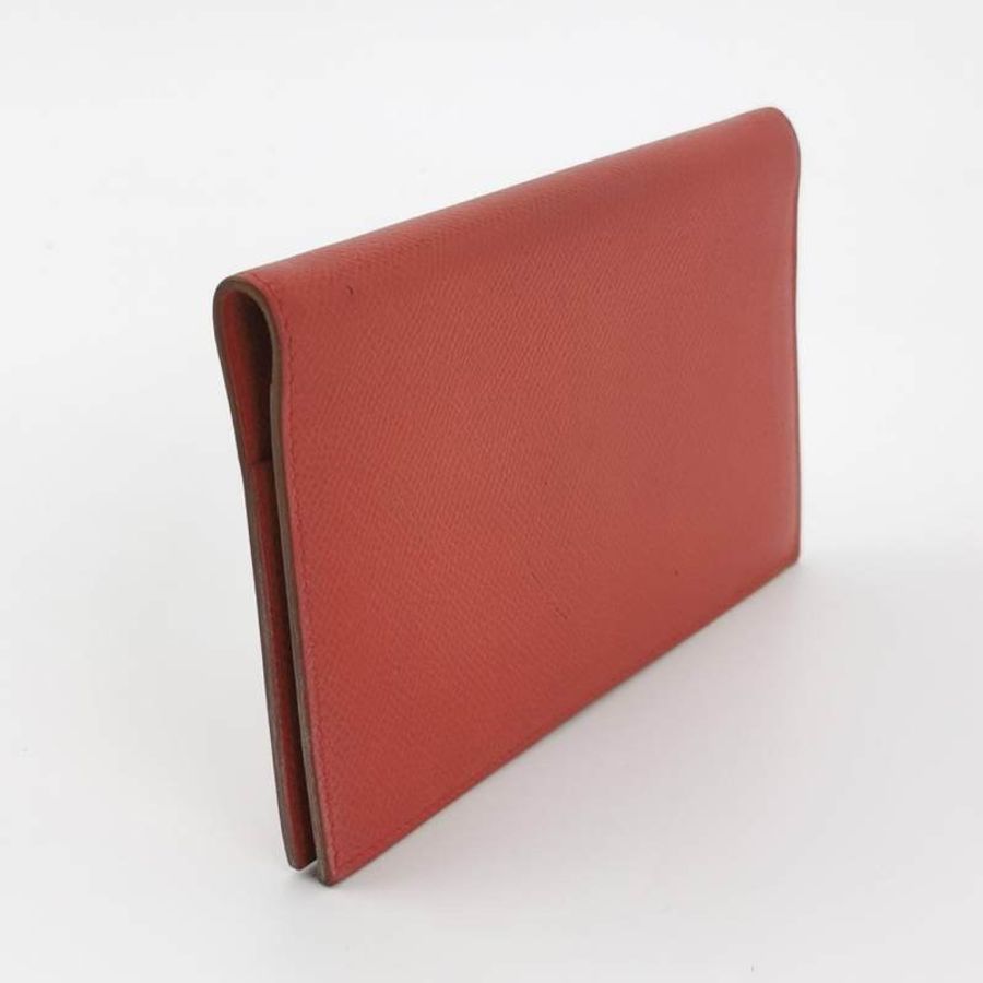 Hermes Vision II中古記事本套Epsom牛皮銀扣Q5國旗紅圈Z刻-2
