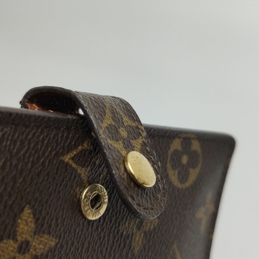 Louis Vuitton (LV) 小號Monogram印花記事本封面-17