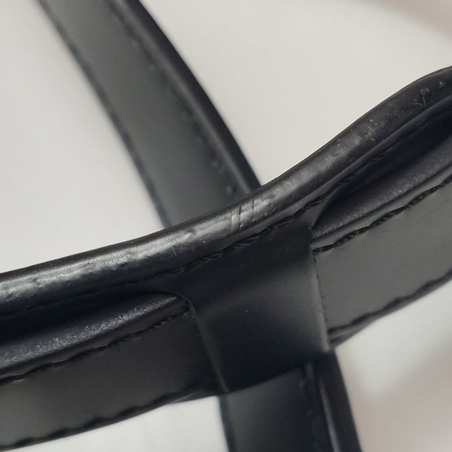 Louis Vuitton (LV) Keepall45牛皮Monogram印花加強飾帶圓筒包肩包行李箱包晶片款-29