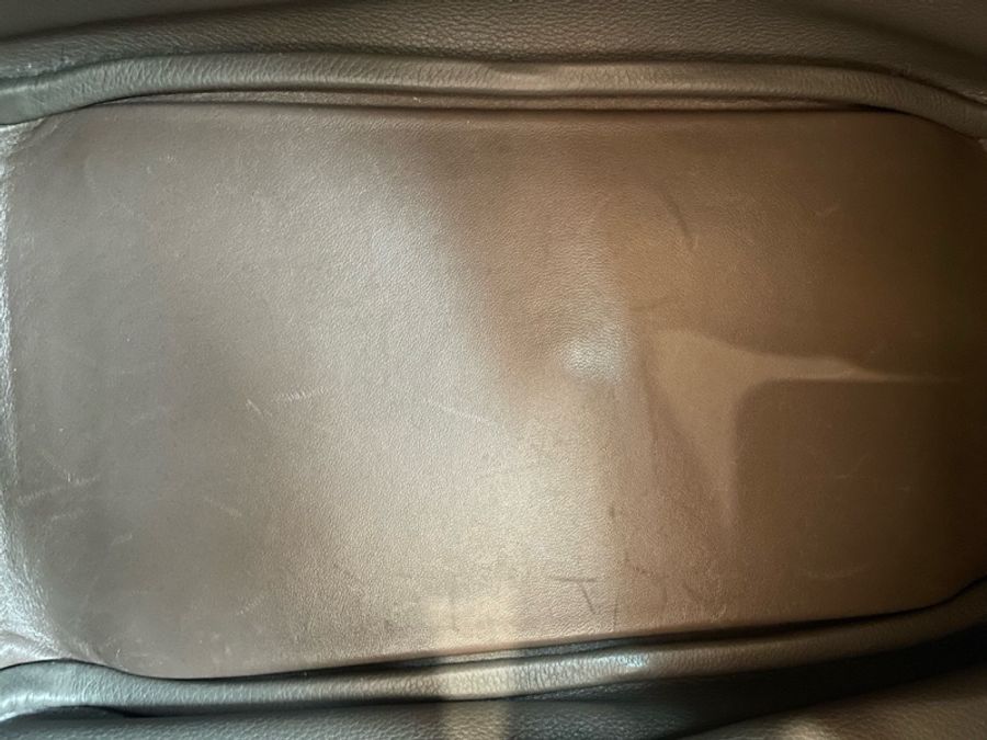 Hermes愛馬仕 Lindy30 錫器灰ec皮 X刻-6
