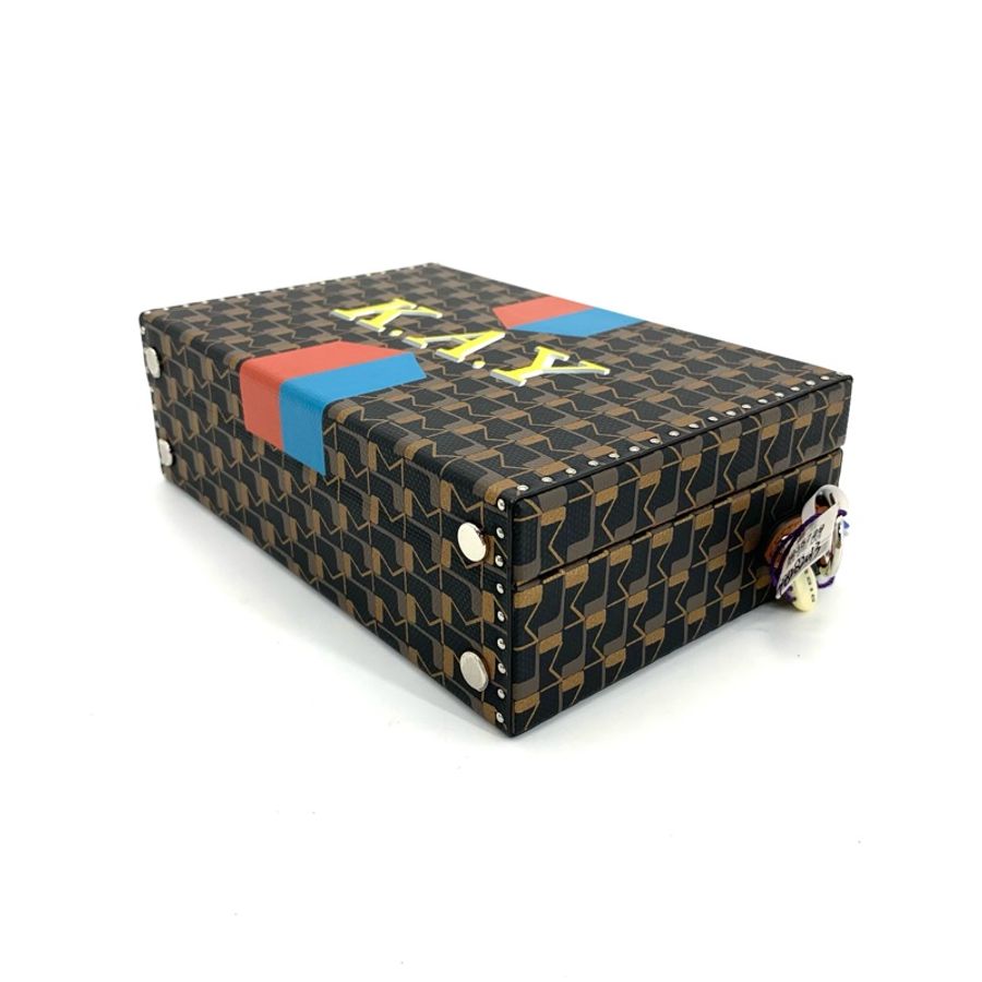 莫奈 moynat 99新經典老花硬箱盒子包-4