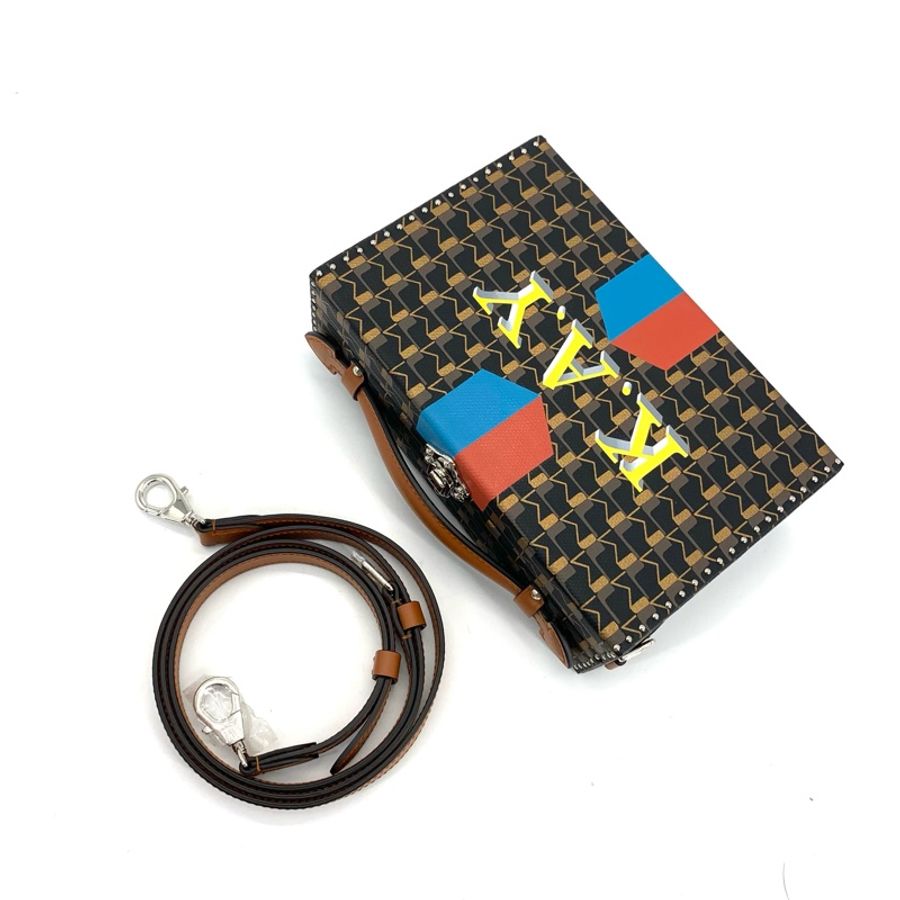 莫奈 moynat 99新經典老花硬箱盒子包-5
