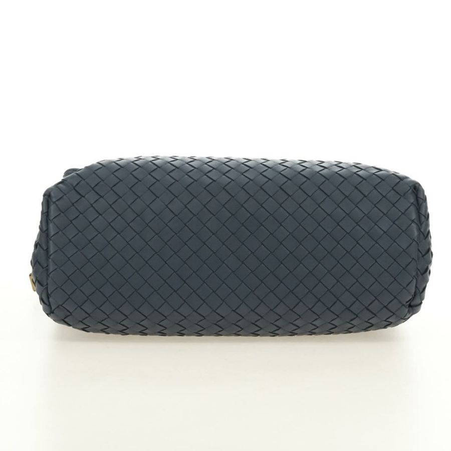 【日本直送】BOTTEGA VENETA INTRECCIATO 單肩包 皮革 海軍金 162117 正品 BA13806V-4