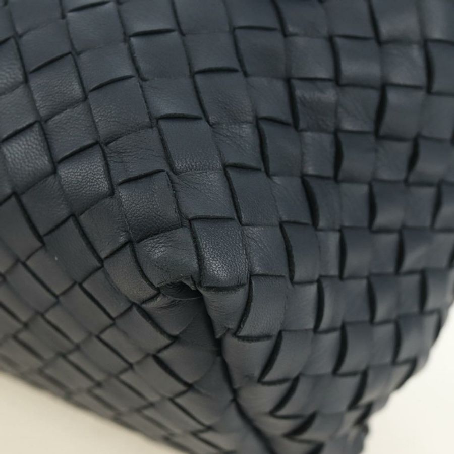 【日本直送】BOTTEGA VENETA INTRECCIATO 單肩包 皮革 海軍金 162117 正品 BA13806V-15