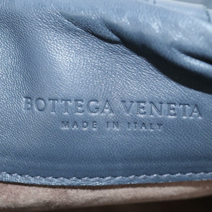 【日本直送】BOTTEGA VENETA INTRECCIATO 單肩包 皮革 海軍金 162117 正品 BA13806V-18