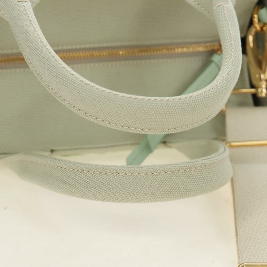 【日本直送】PRADA 藤編兩用手提包 綠色金色 正品 190430SAM-6