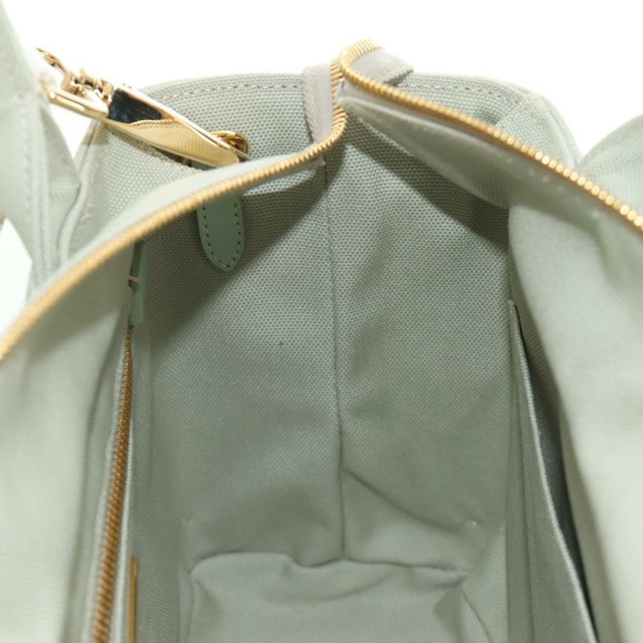 【日本直送】PRADA 藤編兩用手提包 綠色金色 正品 190430SAM-27