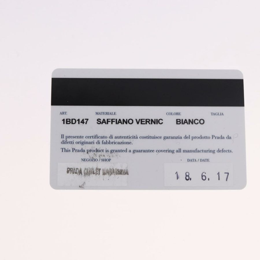 【日本直送】PRADA 鏈條單肩包 Safiano 皮革 黃色 銀色 正品 190027A-11