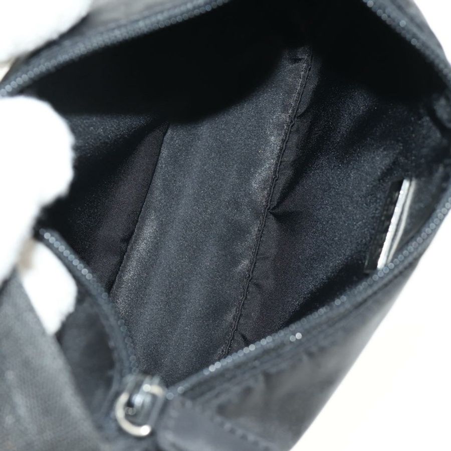 【日本直送】PRADA 尼龍手提包 黑色 銀色 正品 191316V-9