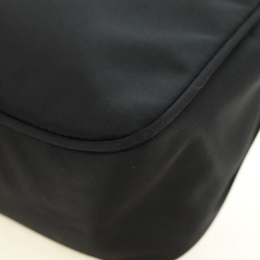 【日本直送】PRADA 尼龍手提包 黑色 銀色 正品 191316V-13