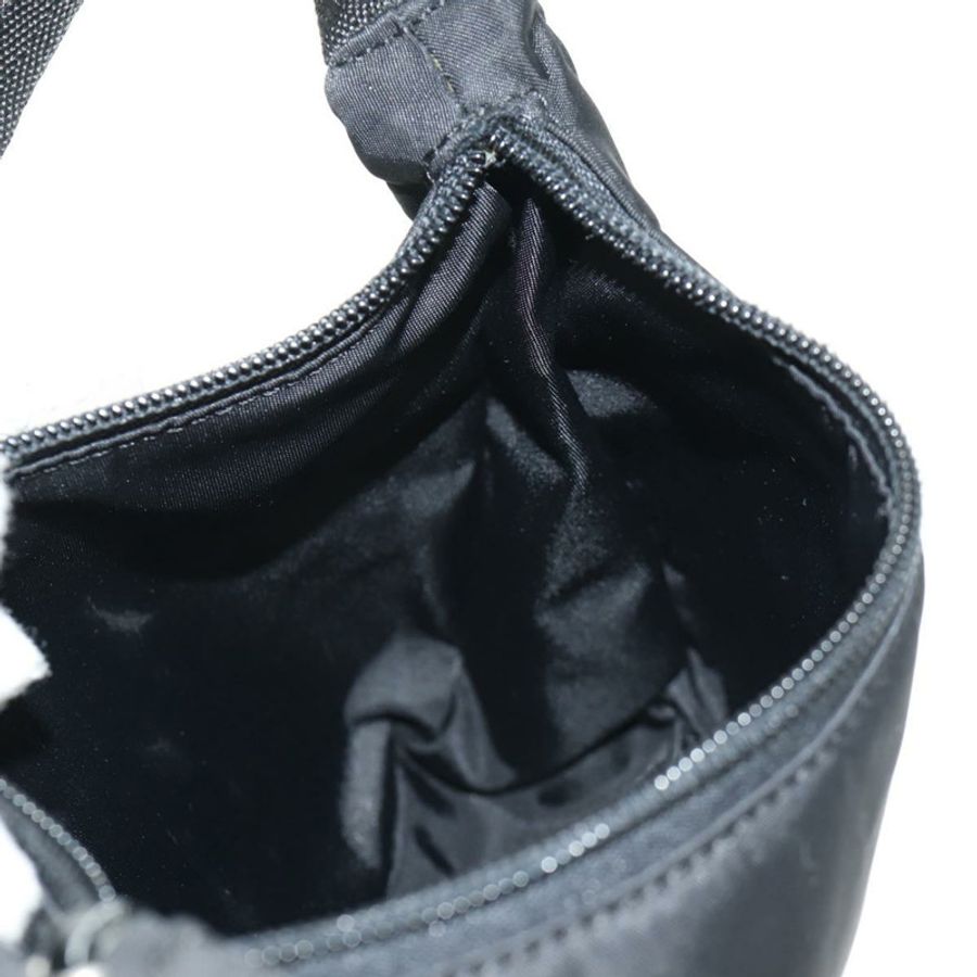 【日本直送】PRADA 尼龍手提包 黑色 銀色 正品 191316V-19
