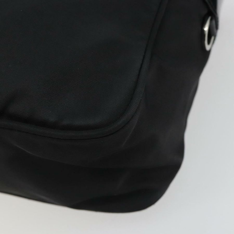 【日本直送】PRADA 單肩包 尼龍 黑色 銀色 正品 mr2725A-16