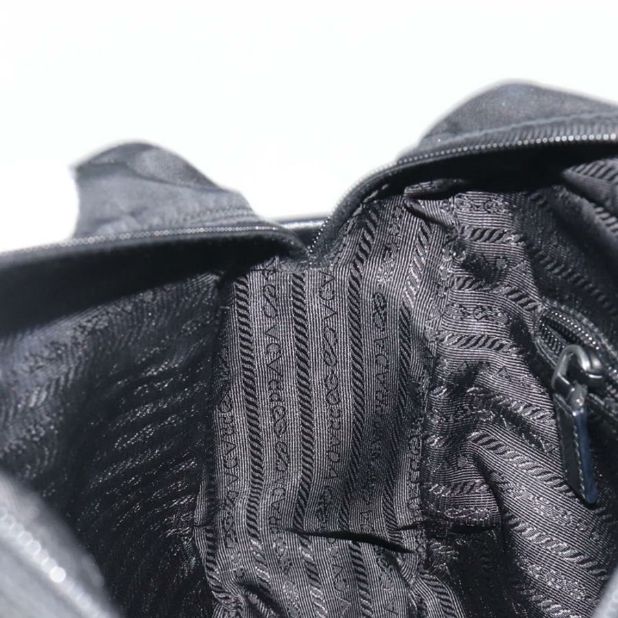【日本直送】PRADA 單肩包 尼龍 黑色 銀色 正品 mr2725A-21