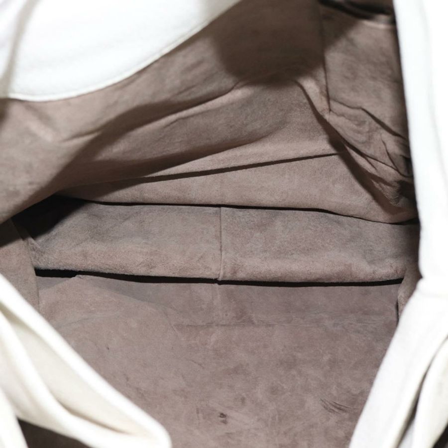 【日本直送】BOTTEGA VENETA 白色真皮手提包 正品 mr2777V-10