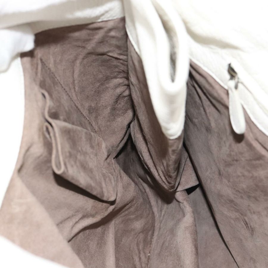 【日本直送】BOTTEGA VENETA 白色真皮手提包 正品 mr2777V-20