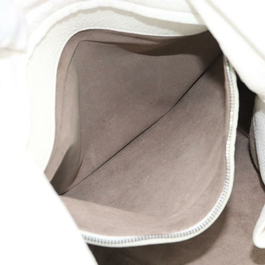 【日本直送】BOTTEGA VENETA 白色真皮手提包 正品 mr2777V-23