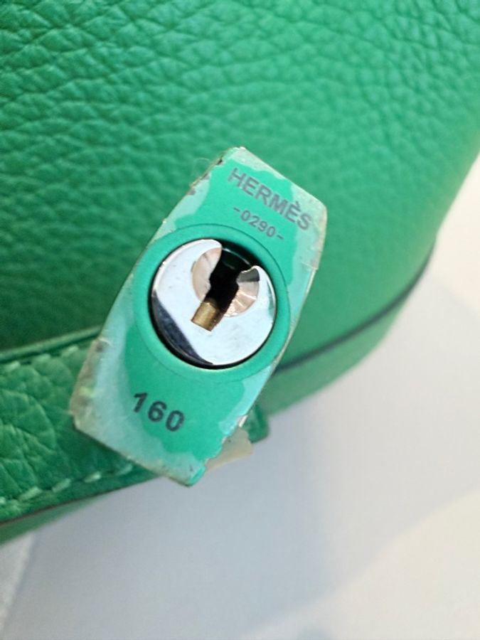 Hermes✨Picotin 22 竹子綠 幻彩釦限定 TC皮 可分期刷卡開發票-20