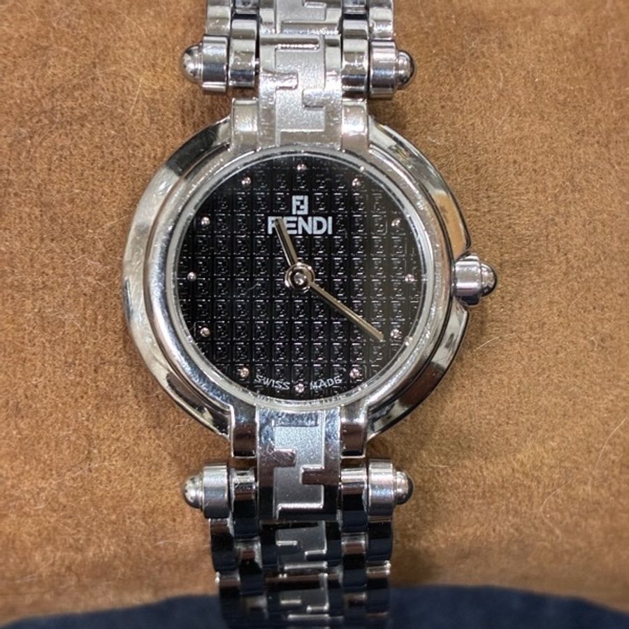 Fendi Orology 750L 女用精品手錶藍寶石水晶鏡面-0