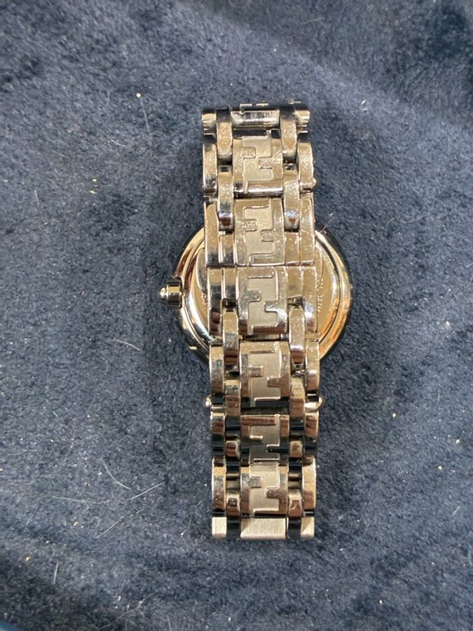 Fendi Orology 750L 女用精品手錶藍寶石水晶鏡面-9