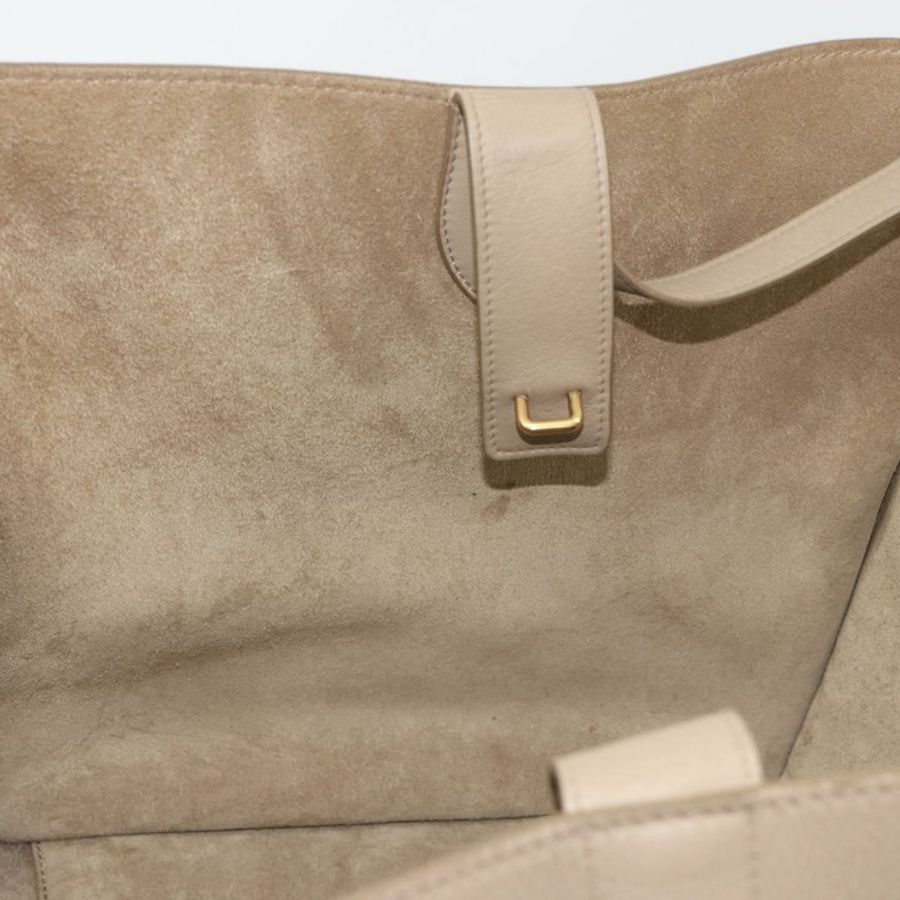 【日本直送】CELINE Luggage Phantom 手提包 皮革 米色 金色 正品 186673A-18