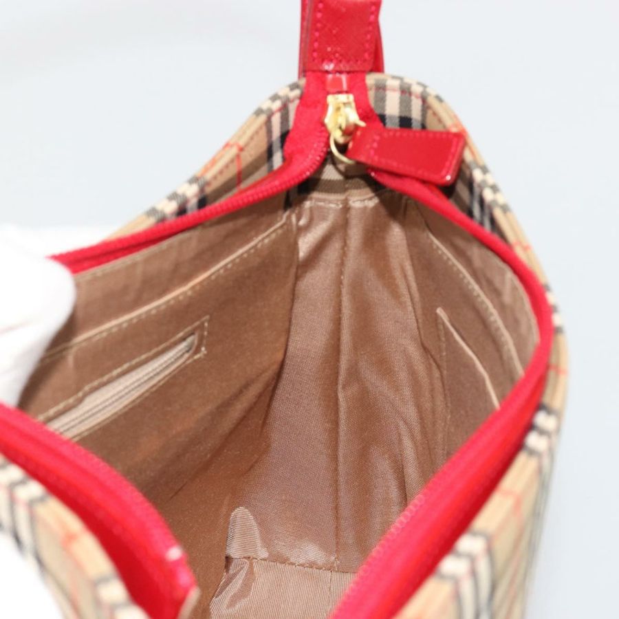 【日本直送】BURBERRY Nova 格紋帆布單肩包 米色 金色 正品 190469A-16