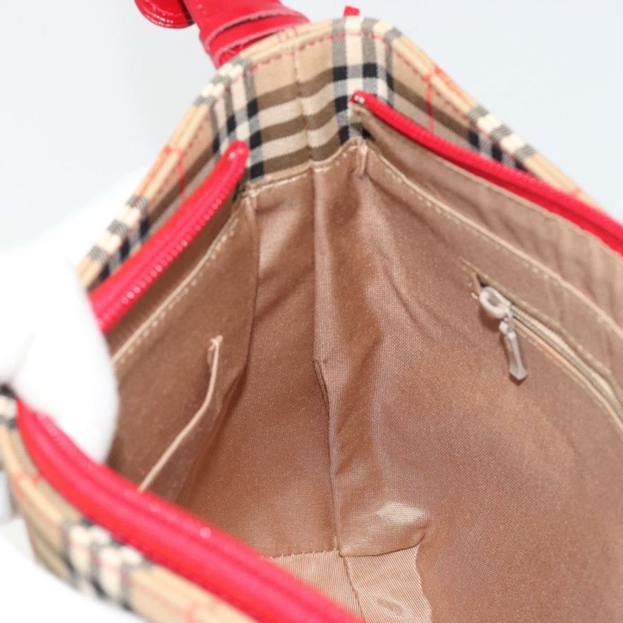 【日本直送】BURBERRY Nova 格紋帆布單肩包 米色 金色 正品 190469A-17