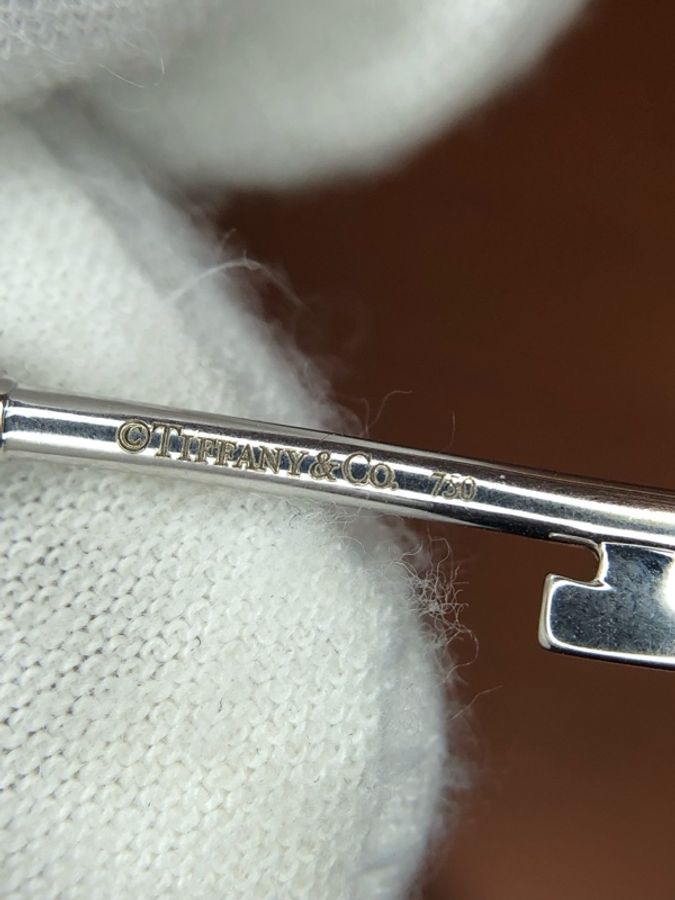 TIFFANY&CO蒂芙尼750白金心冠項鍊,成色98新-10