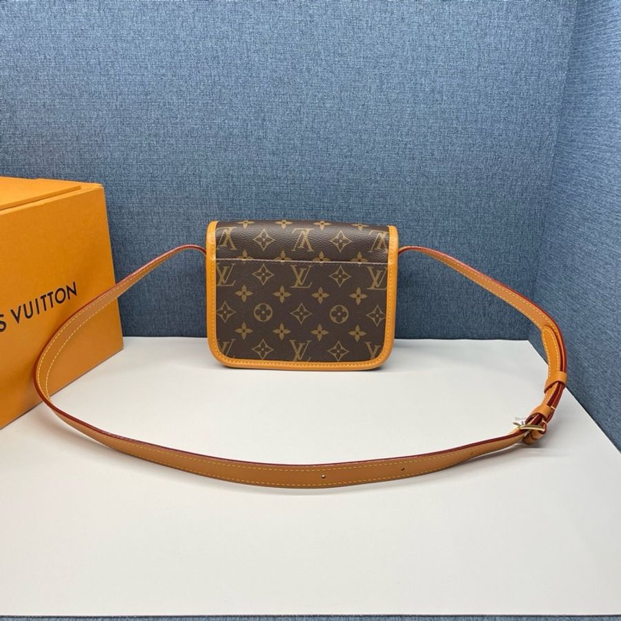 Louis Vuitton路易威登 Satchel mini復古做舊郵差包99新-1