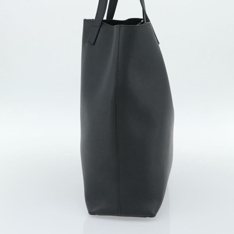 【日本直送】SAINT LAURENT 手提包 皮革 黑色 銀色 Auth mr2776A-2