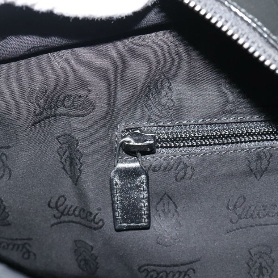 【日本直送】GUCCI GG 經典手提包 PVC 皮革 黑色 211137 正品 BA13986A-19