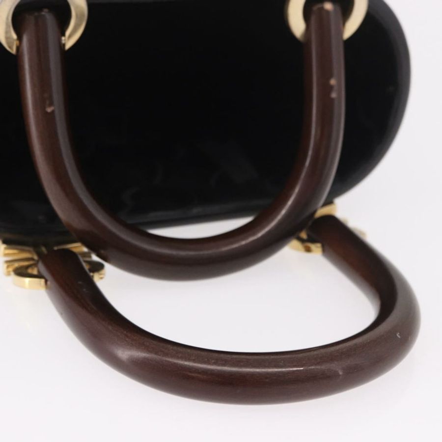 【日本直送】Salvatore Ferragamo Gancini 手提包,木棕色,金色,正品,貨號 191507V-7