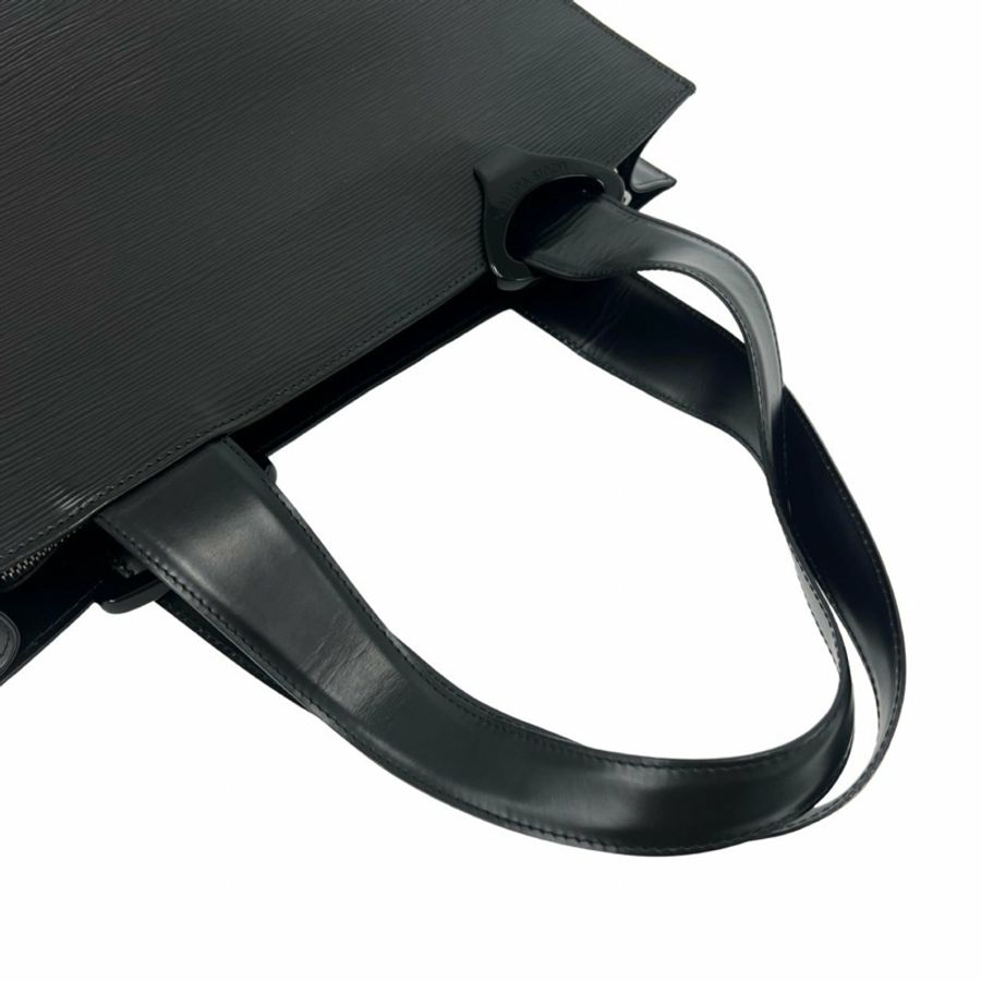 路易威登 (LOUIS VUITTON) Gemmo Epi 真皮托特包 商務手提包 黑色 478-3-3