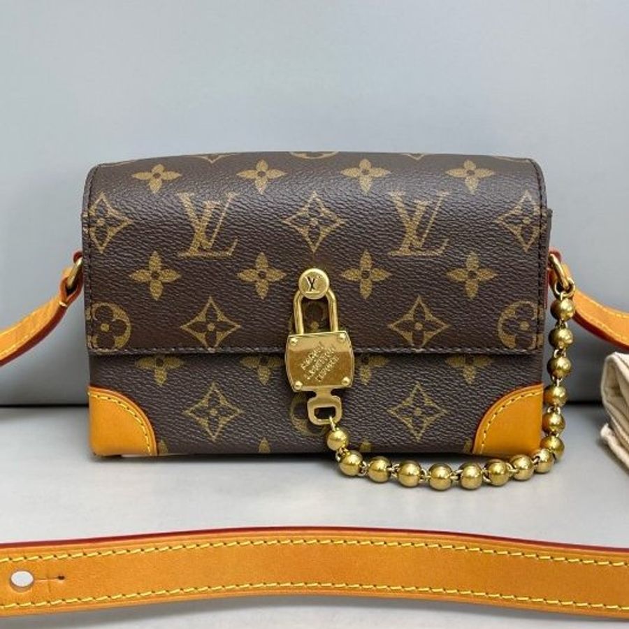 芯片款 路易威登/Louis Vuitton Steamer老花盒子包-6
