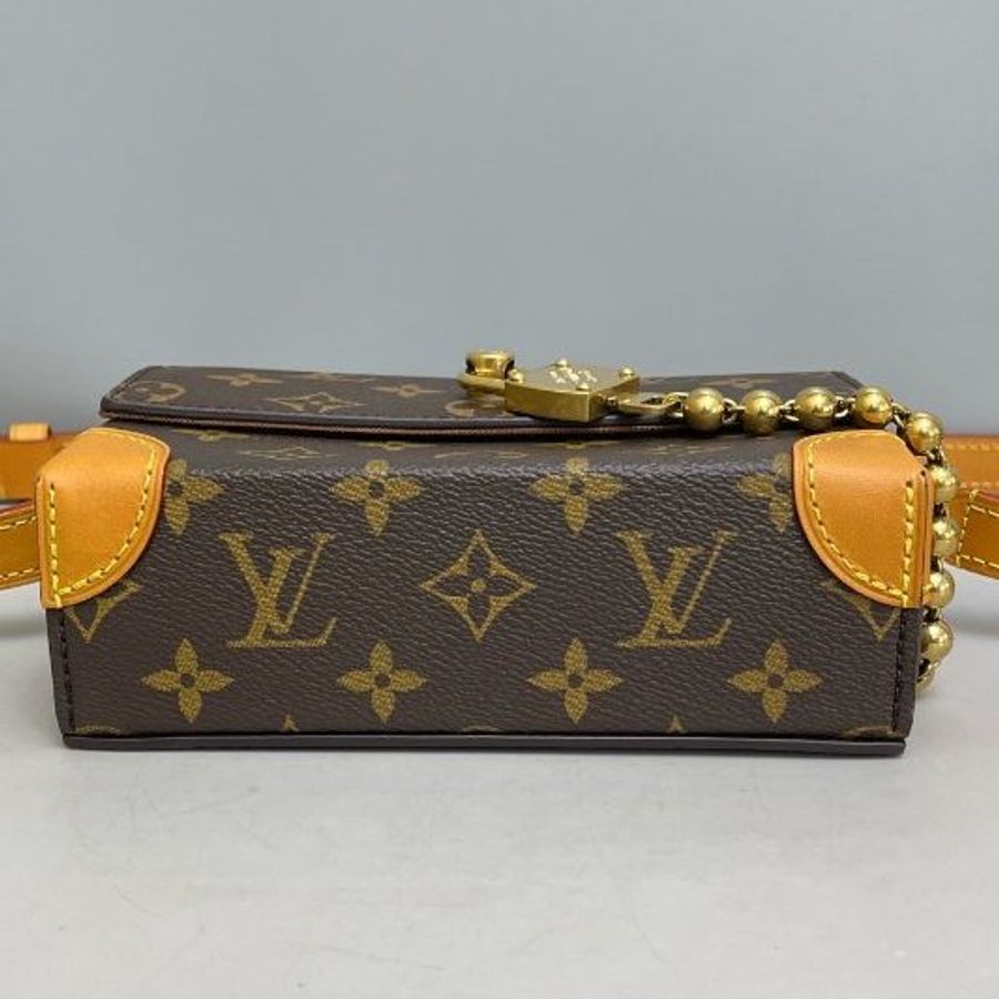 芯片款 路易威登/Louis Vuitton Steamer老花盒子包-8