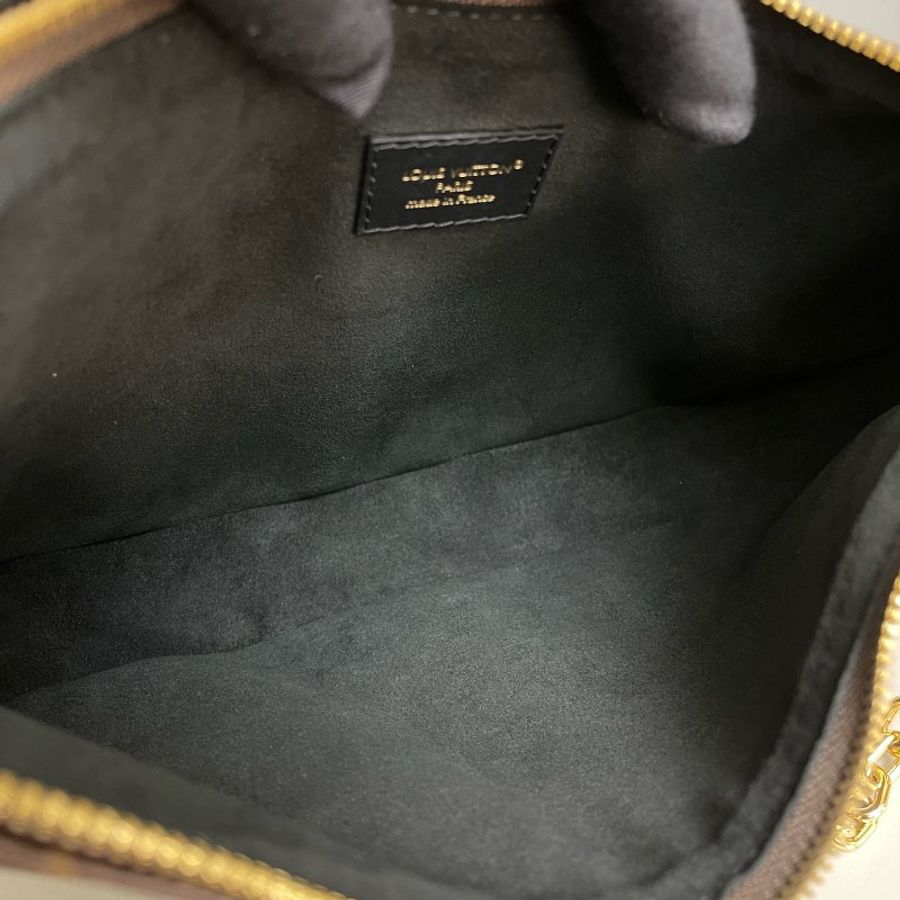 芯片款 路易威登/Louis Vuitton Cookie BB老花豌荳包-8