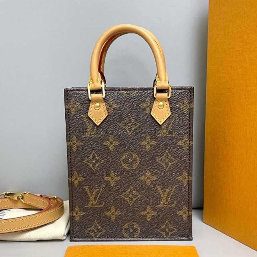 芯片款 路易威登/Louis Vuitton 老花迷你琴譜托特包-5