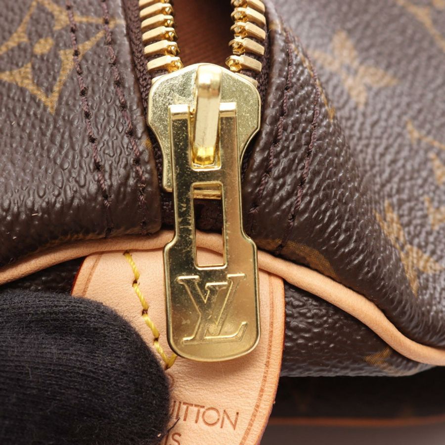 路易威登 Keepall 45 旅行手提包 M41428 Monogram 皮革 棕色 二手-8