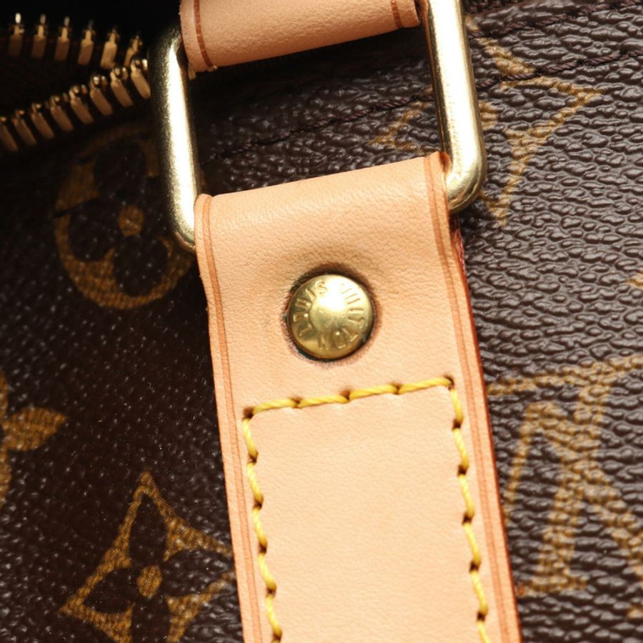 路易威登 Keepall 45 旅行手提包 M41428 Monogram 皮革 棕色 二手-10