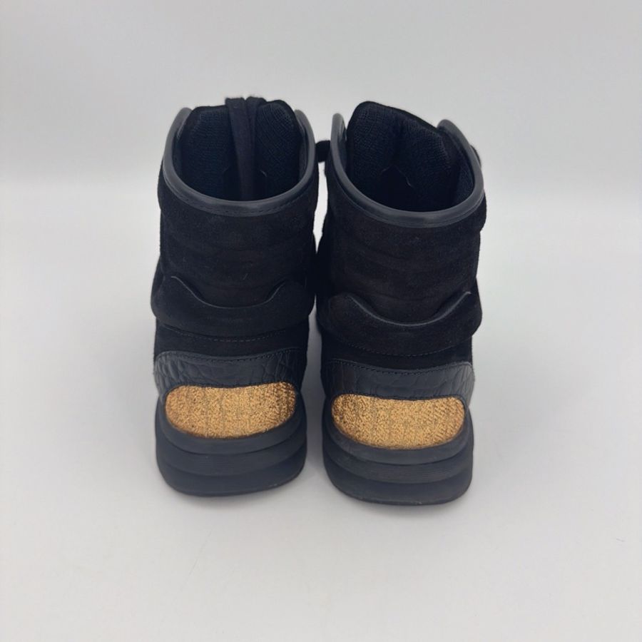 Chanel香奈兒黑金絲絨女鞋 38.5碼-4