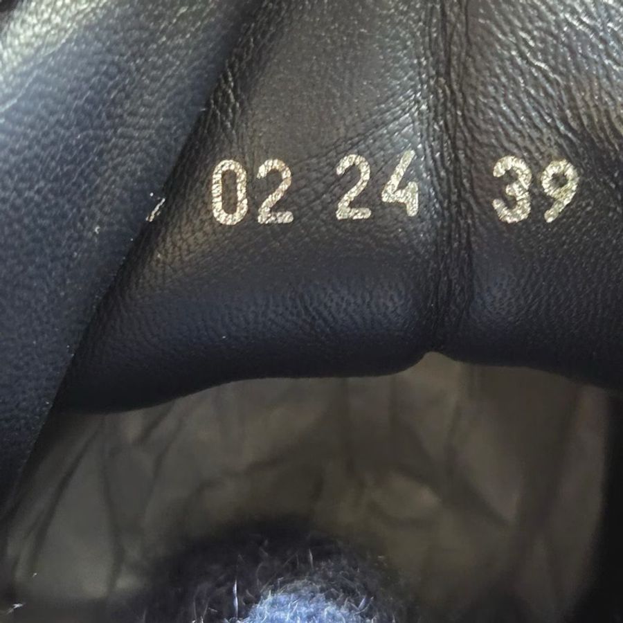 DIOR迪奧 B33 藍牛仔滿印 39碼-8