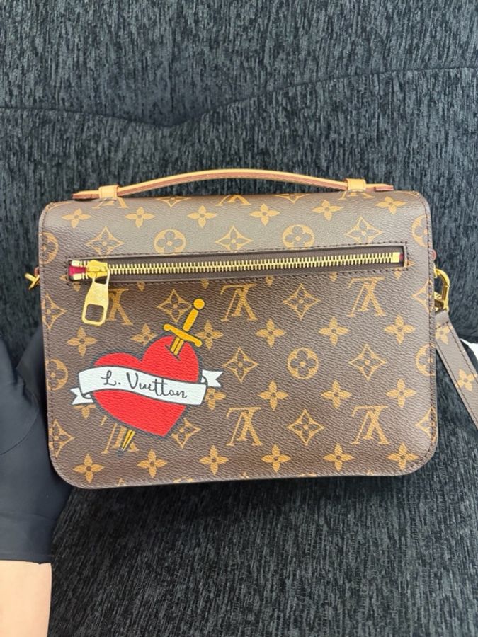 Louis Vuitton 路易威登 郵差情人節限量款 老花色 芯片款-1