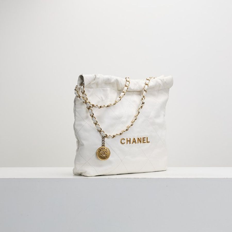 二手Chanel 22bag 小號白金-1