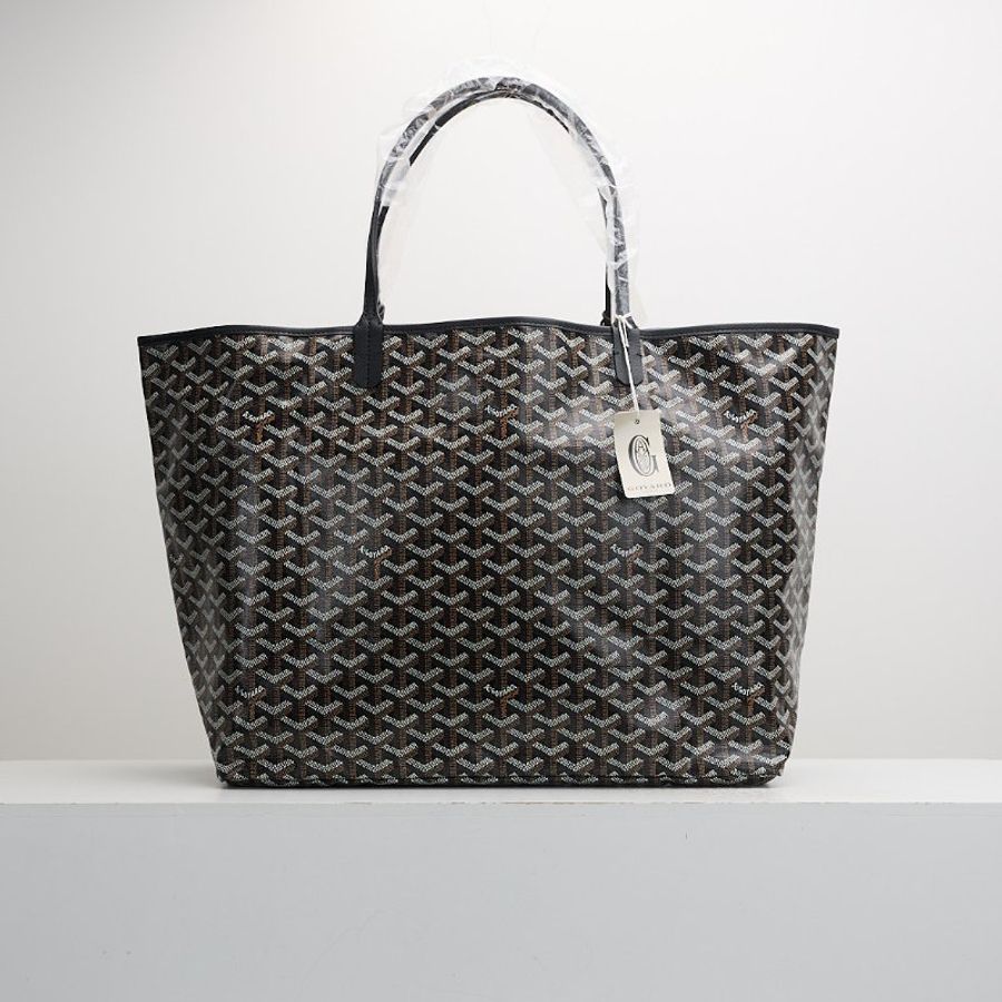 Goyard Saint Louis GM 新款托特包/黑色 附包夾-0