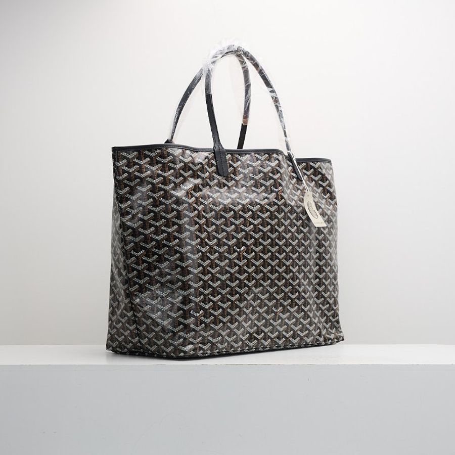 Goyard Saint Louis GM 新款托特包/黑色 附包夾-1