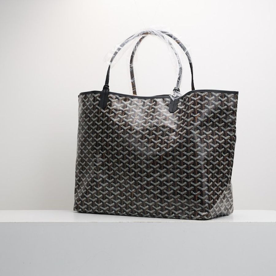 Goyard Saint Louis GM 新款托特包/黑色 附包夾-2