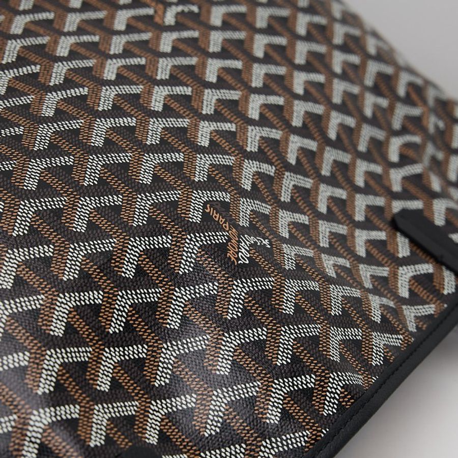 Goyard Saint Louis GM 新款托特包/黑色 附包夾-15