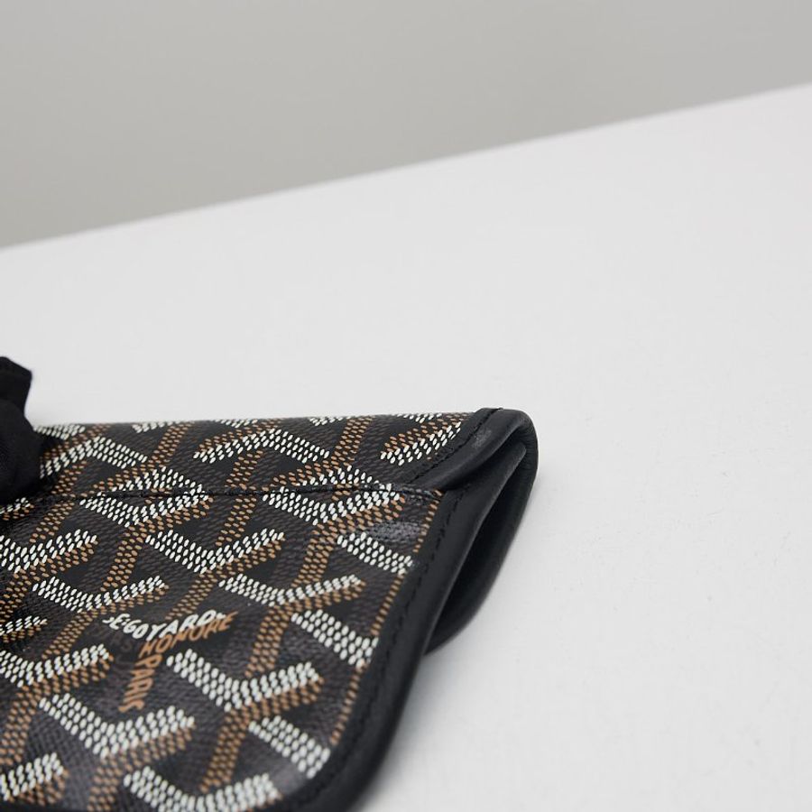 Goyard Saint Louis GM 新款托特包/黑色 附包夾-17